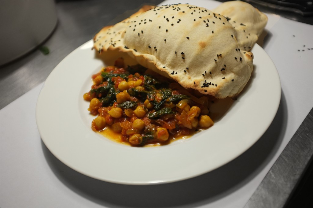 Chickpea-Spinach-Curry